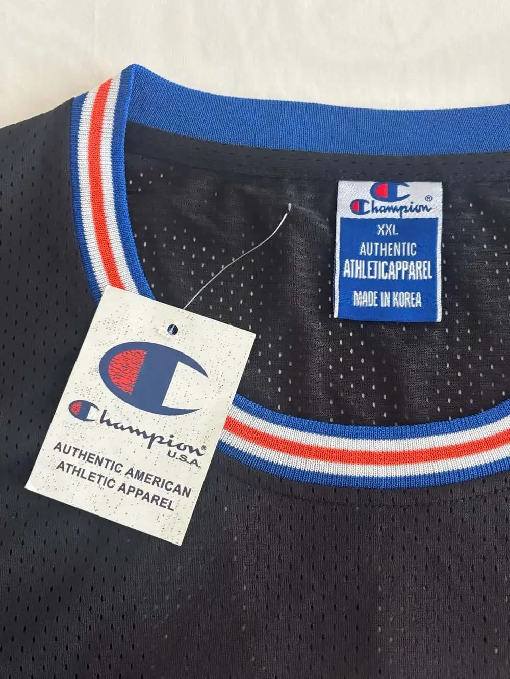 Vintage 90s Champion Space Jam Tune Squad Bugs Bunny #1 Black Jersey XXL